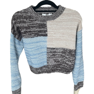 Madden NYC colorblock sweater